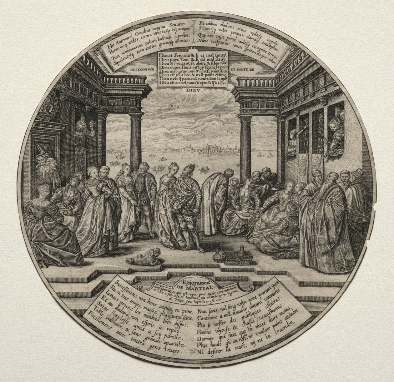 Der venezianische Ball von Theodore de Bry