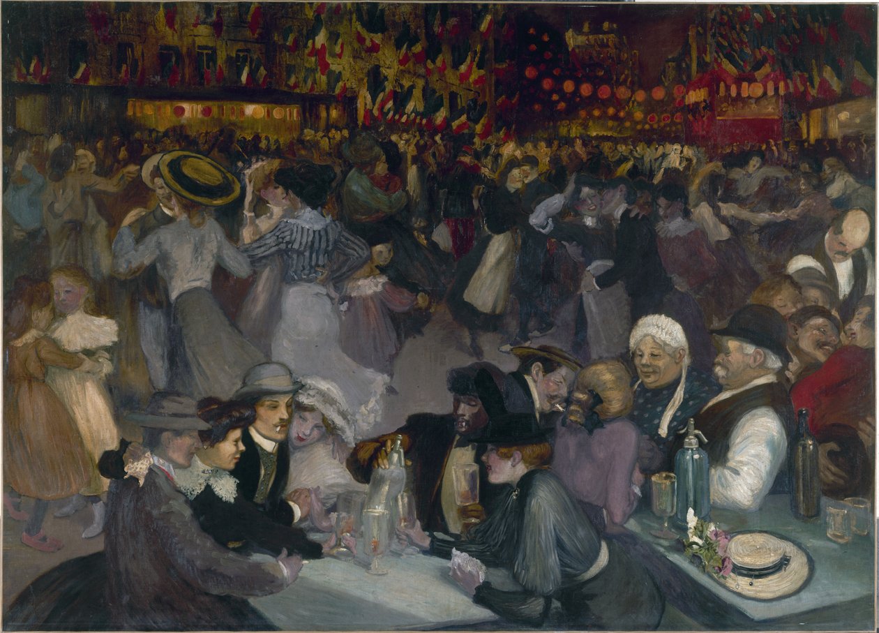 14. Juli von Théophile Alexandre Steinlen