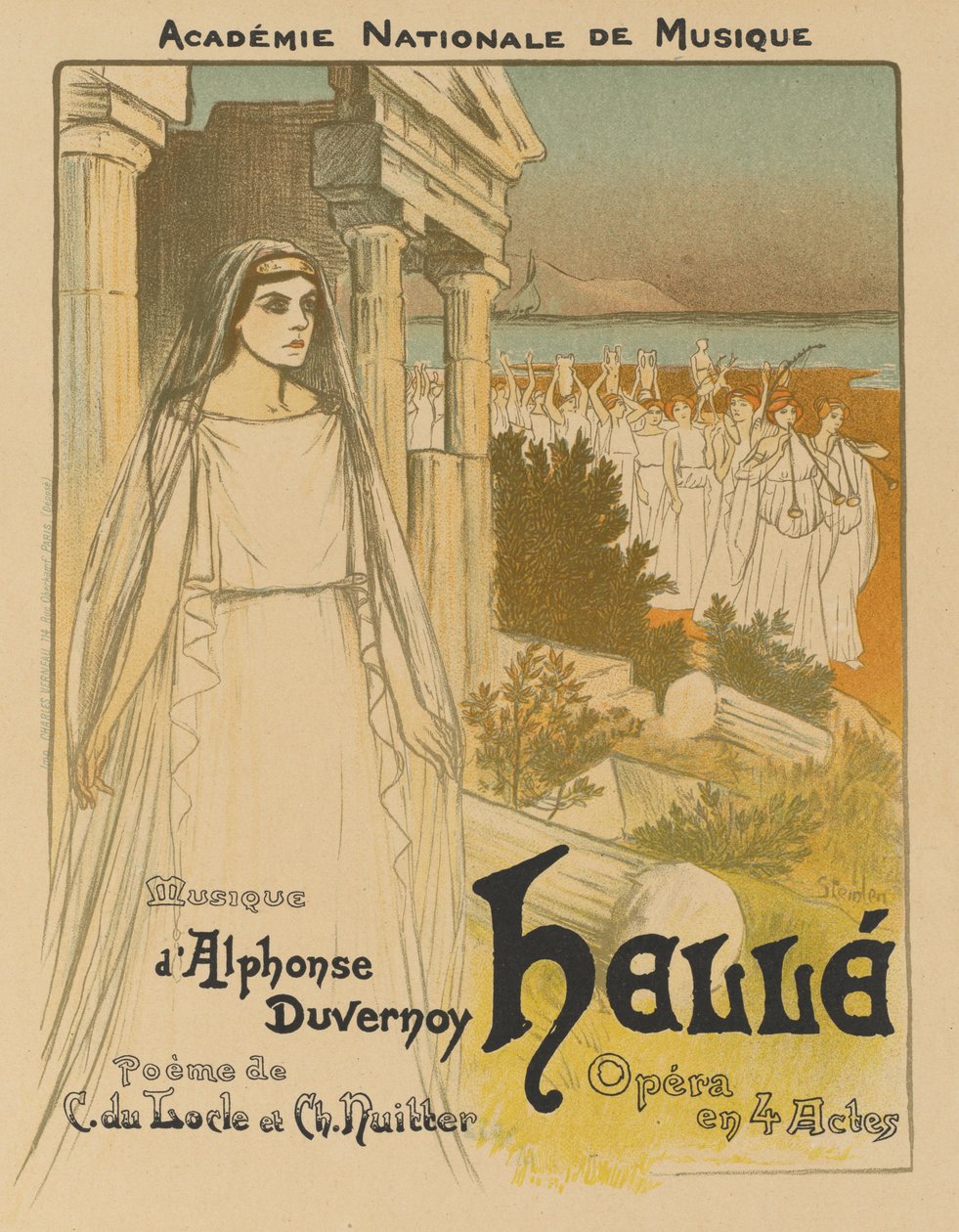 Hellé von Théophile Alexandre Steinlen