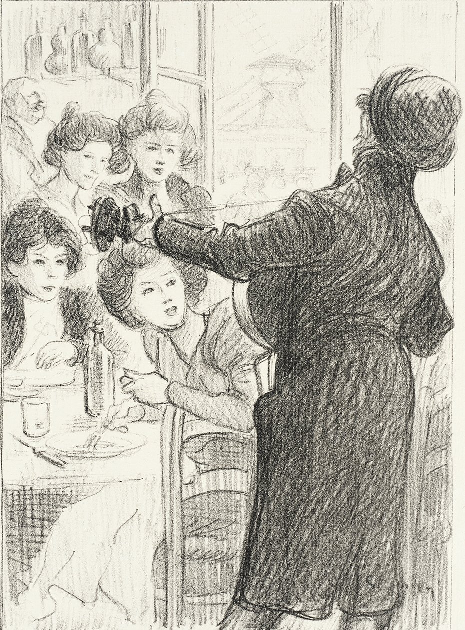 Der Sänger des Waldes von Théophile Alexandre Steinlen