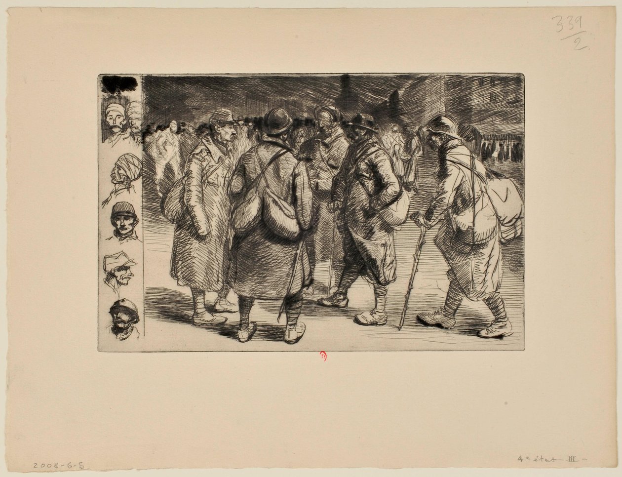 [Urlauber, Nr. 1] von Théophile Alexandre Steinlen