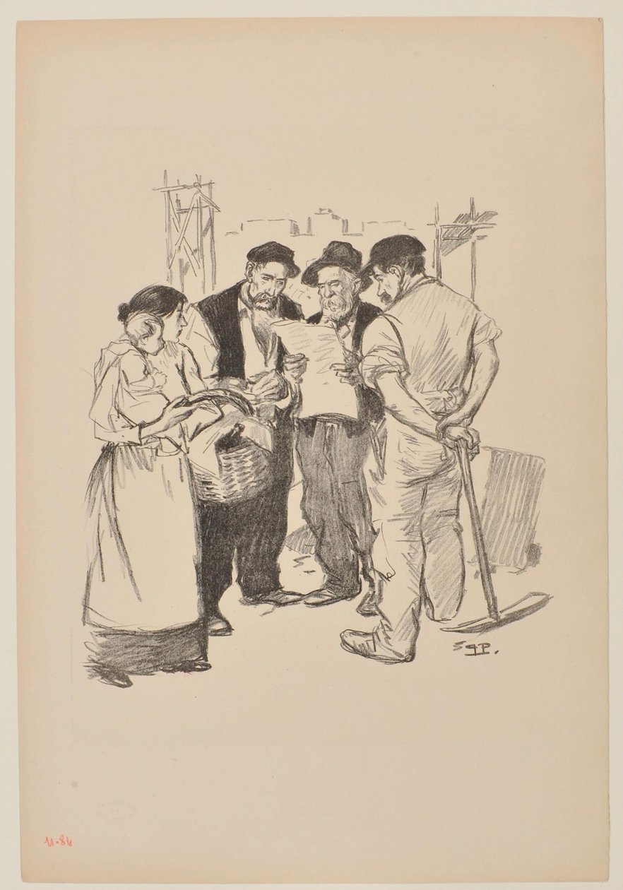 [Zurückblicken] von Théophile Alexandre Steinlen