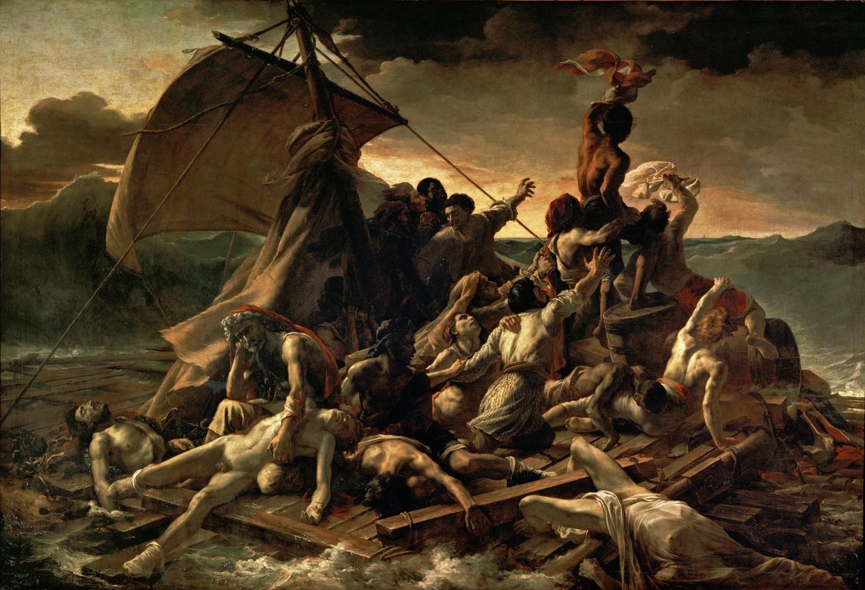 Das Floß der Medusa von Theodore Gericault