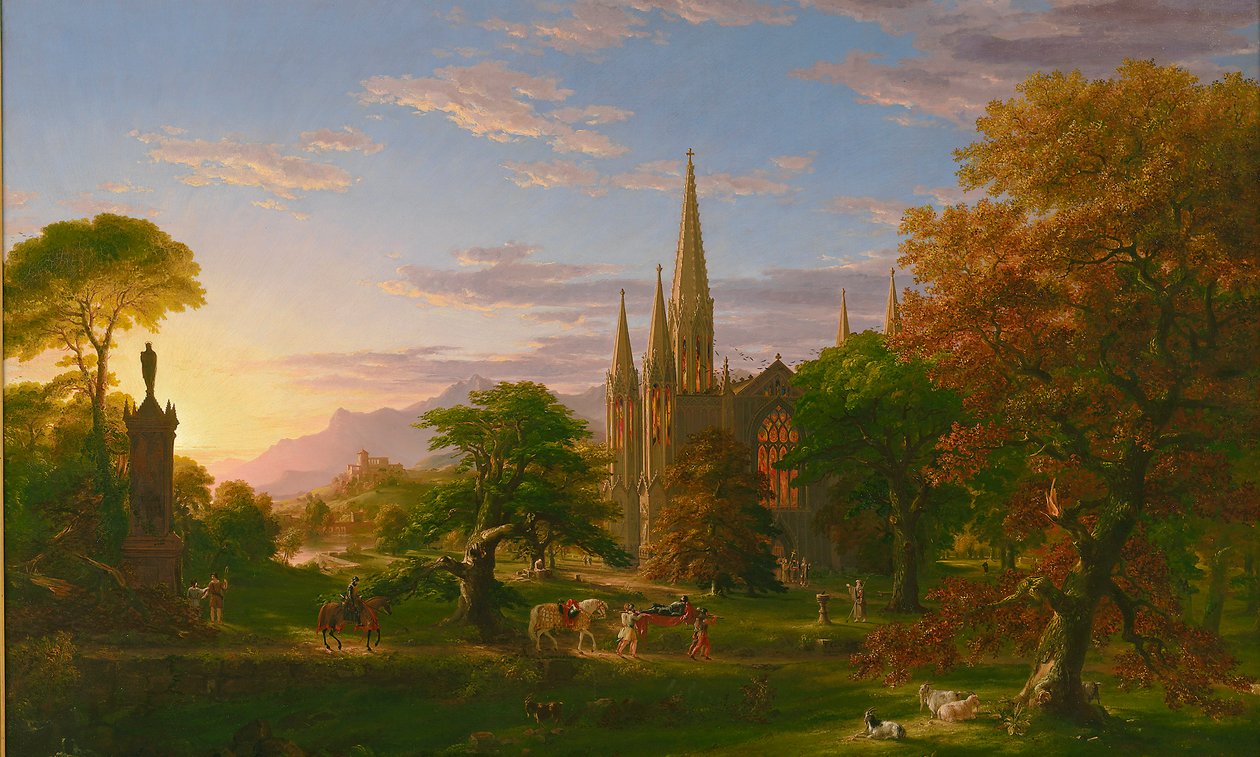 Die Rückkehr, 1837 von Thomas Cole