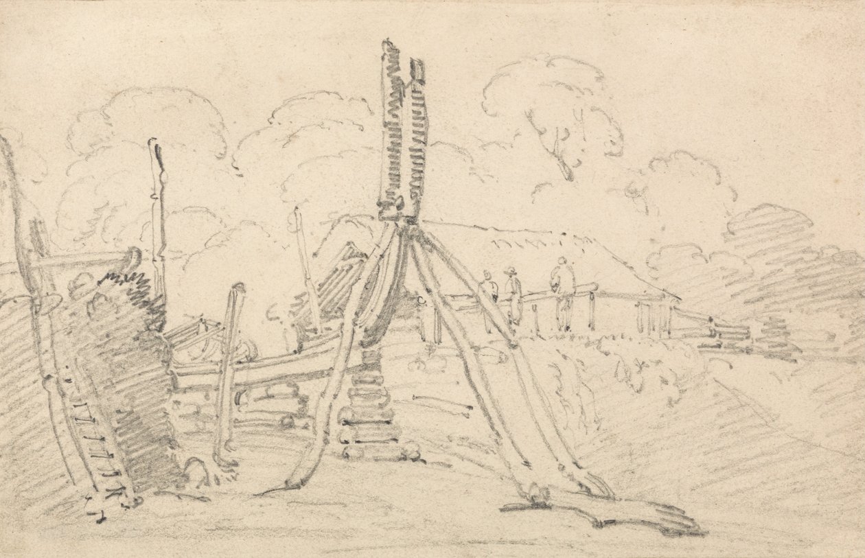 Bootsbau von Thomas Girtin