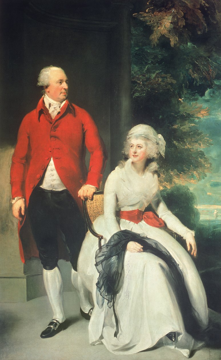 Mr John Julius Angerstein (1735-1823) und seine zweite Frau, Eliza Payne (1748-1800), 1792 von Thomas Lawrence