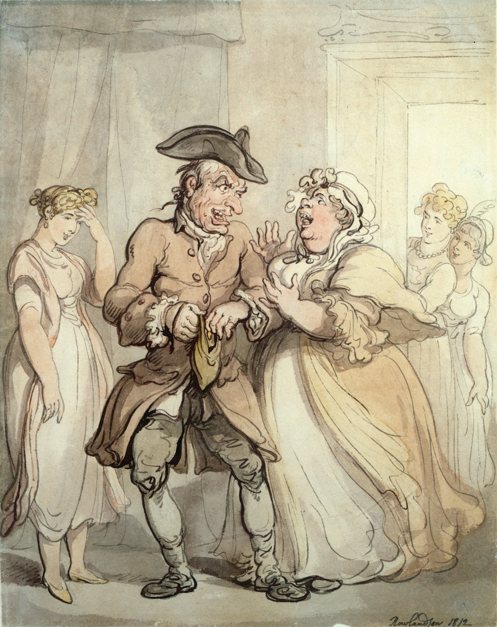 Vergnügen zuerst, später bezahlen, 1812 von Thomas Rowlandson
