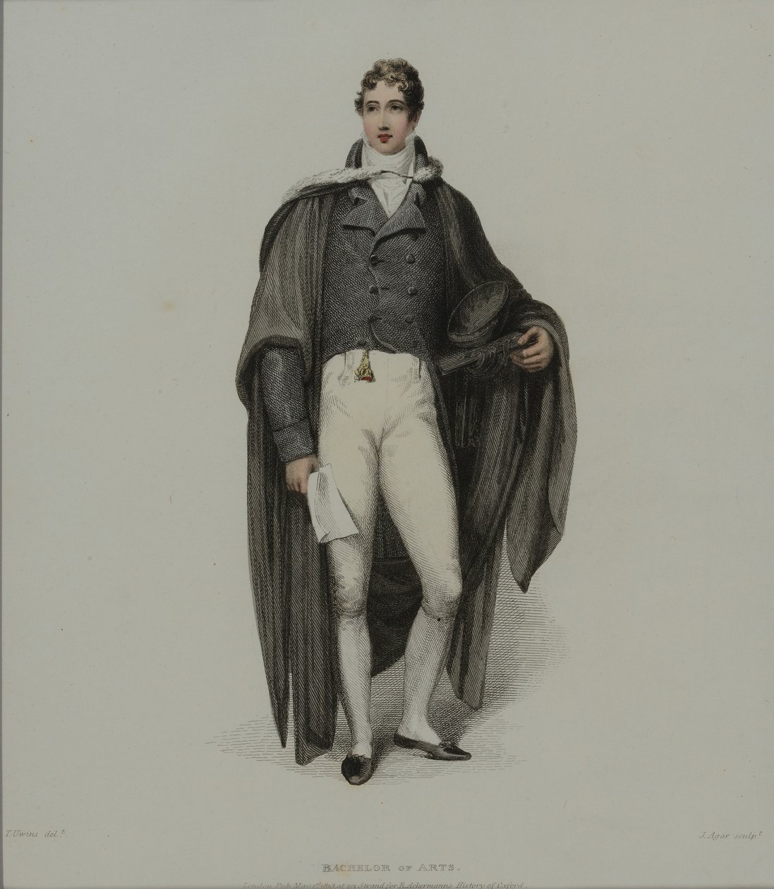 Bachelor of Arts, graviert von J. Agar, veröffentlicht in R.Ackermanns 