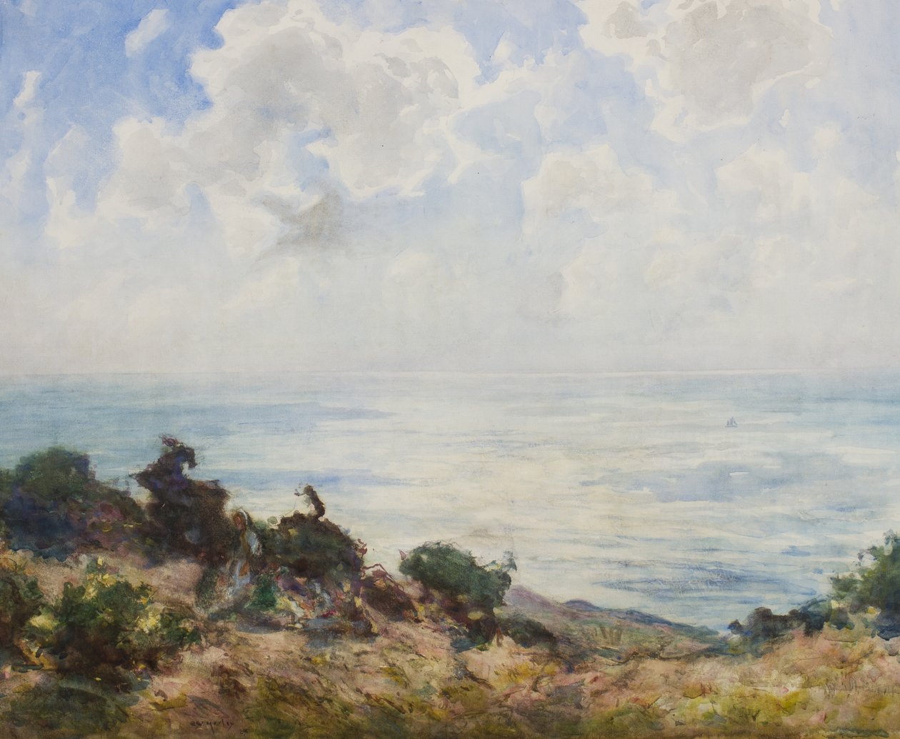 East Hill, Hastings - früher Morgen von Thomas William Morley