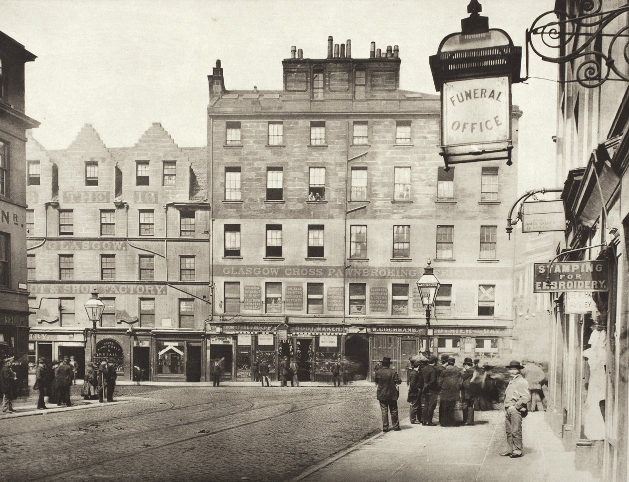 Saltmarket von der London Street aus (#50) von Thomas Annan