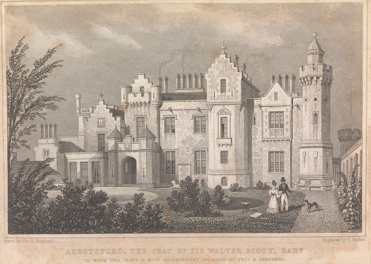 Abbotsford, Der Sitz von Sir Walter Scott Bart; Seite - (Band Eins) von Thomas Barber