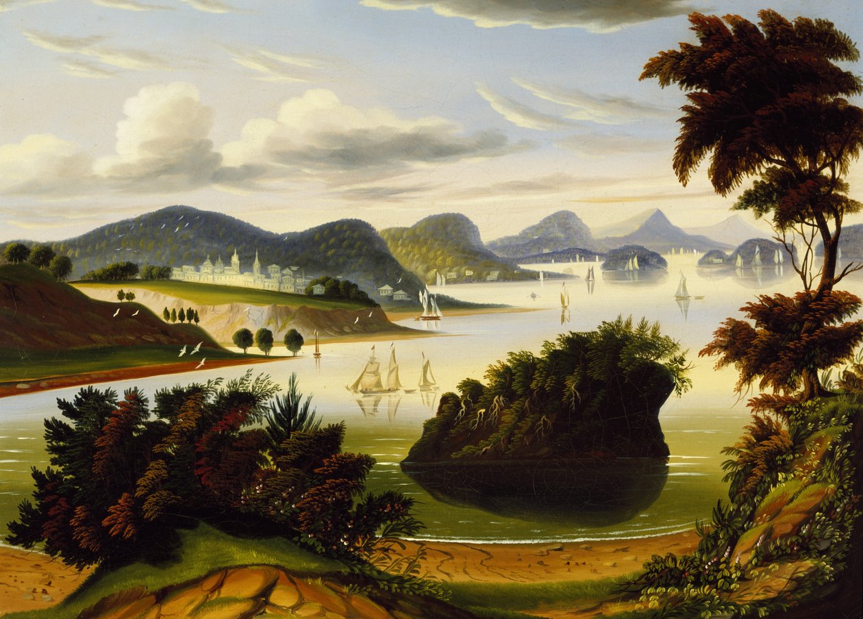 Eastport und Passamaquoddy Bay (Blick auf das Hudson Valley) von Thomas Chambers