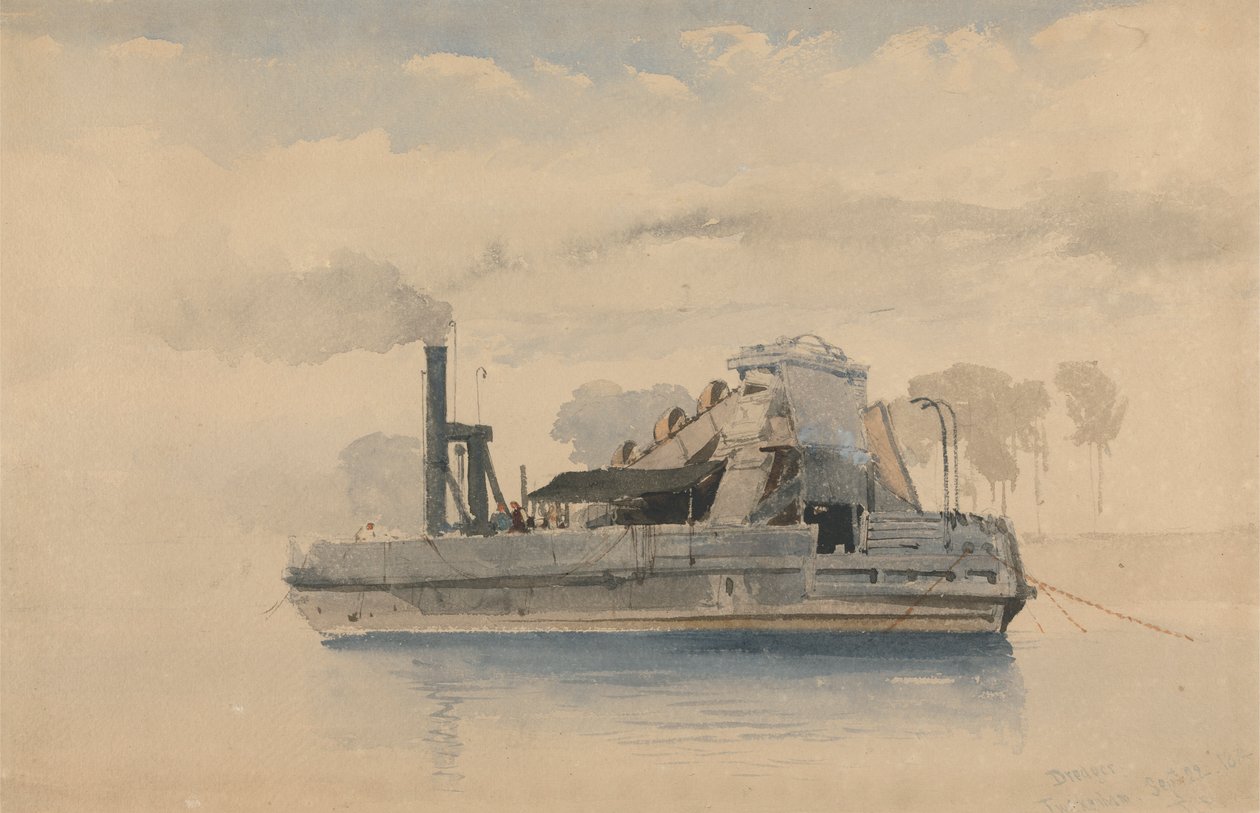 Bagger in Twickenham, 22. September 1874 von Thomas Charles Leeson Rowbotham