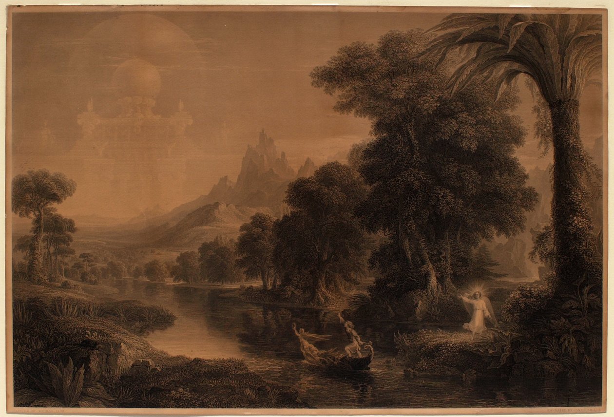Die Lebensreise, II, Jugend von Thomas Cole