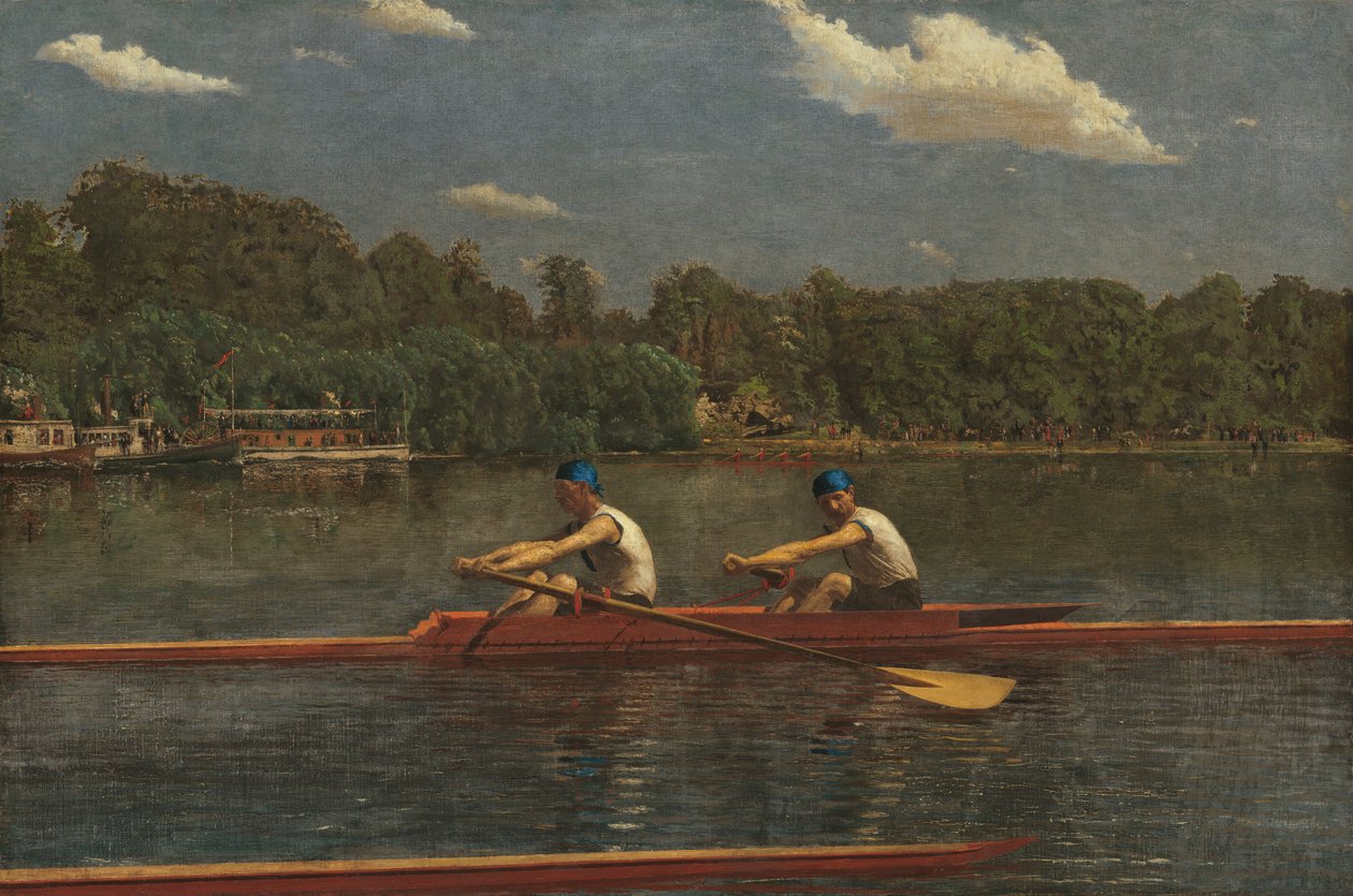 Die Biglin-Brüder beim Rennen von Thomas Cowperthwait Eakins