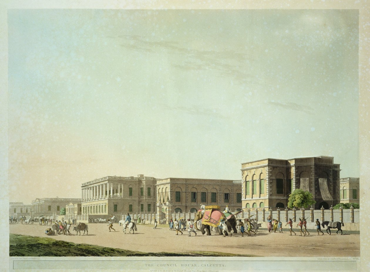 Das Rathaus, Kalkutta, Tafel 29 aus 
