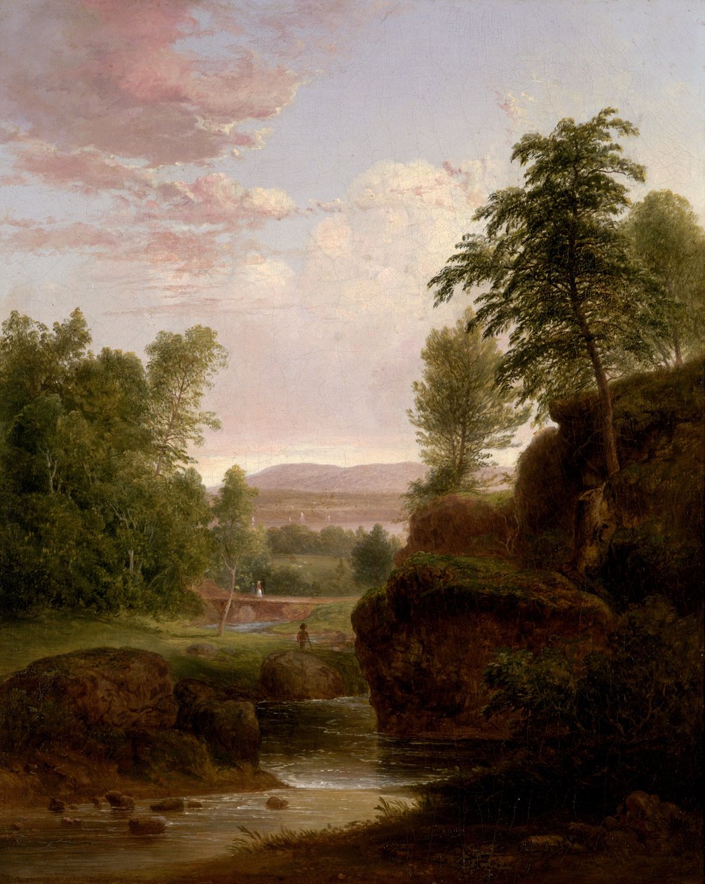 Blick zum Hudson River von Thomas Doughty