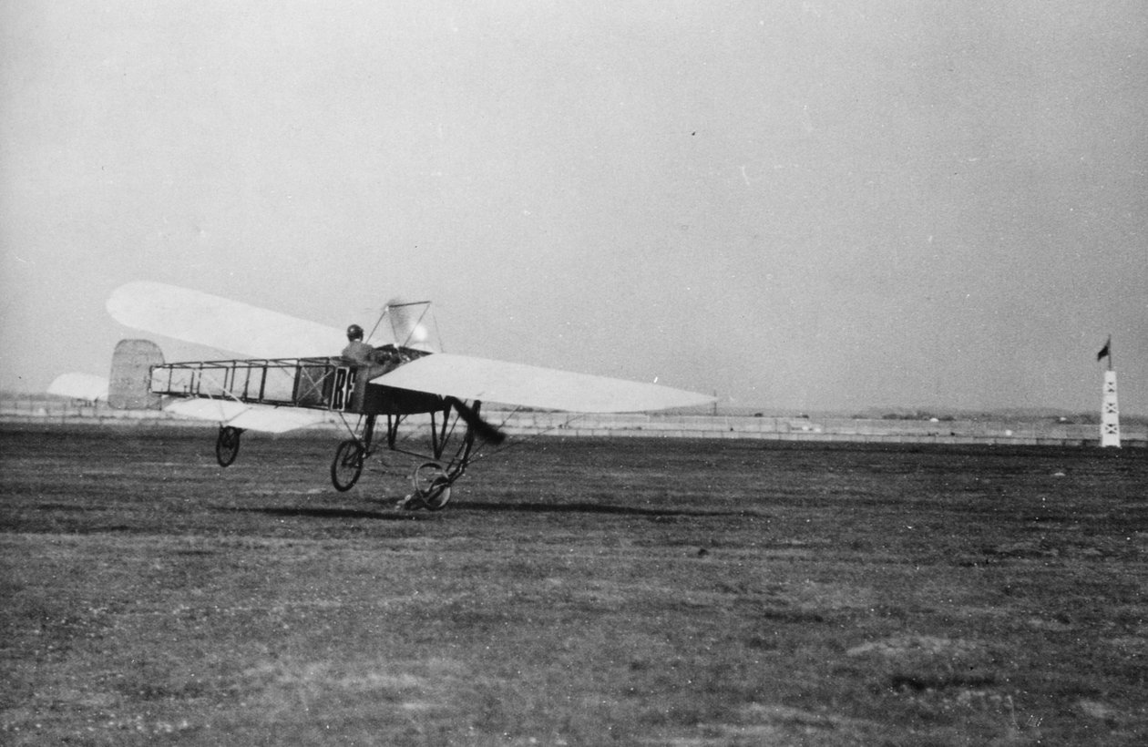 Graces Flugzeug, gerade als es nach dem Aufprall auf den Boden hochsprang, Blackpool von Thomas E. and Horace Grant Grant