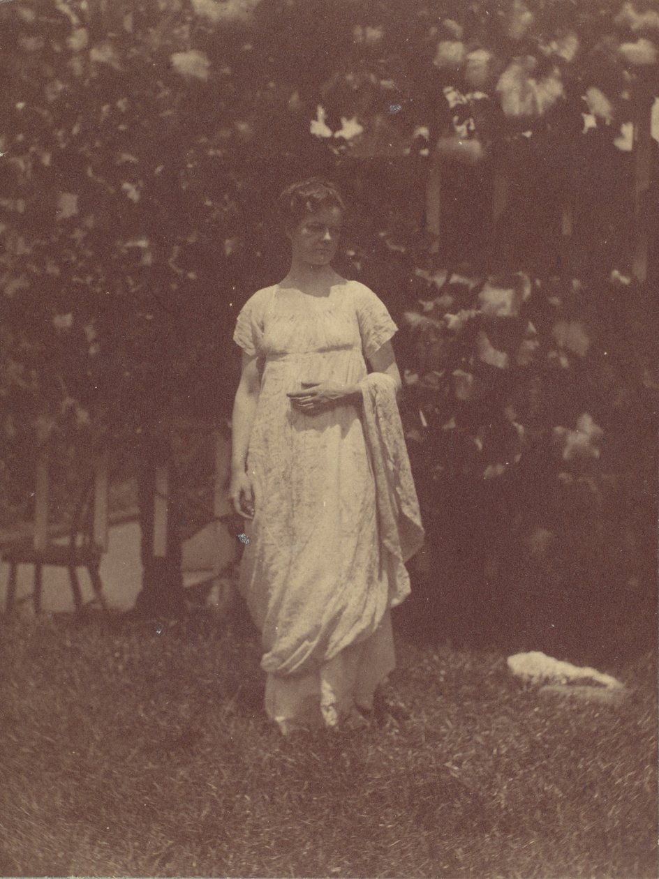 Mrs. Louis Kentin im Empire-Kleid von Thomas Eakins