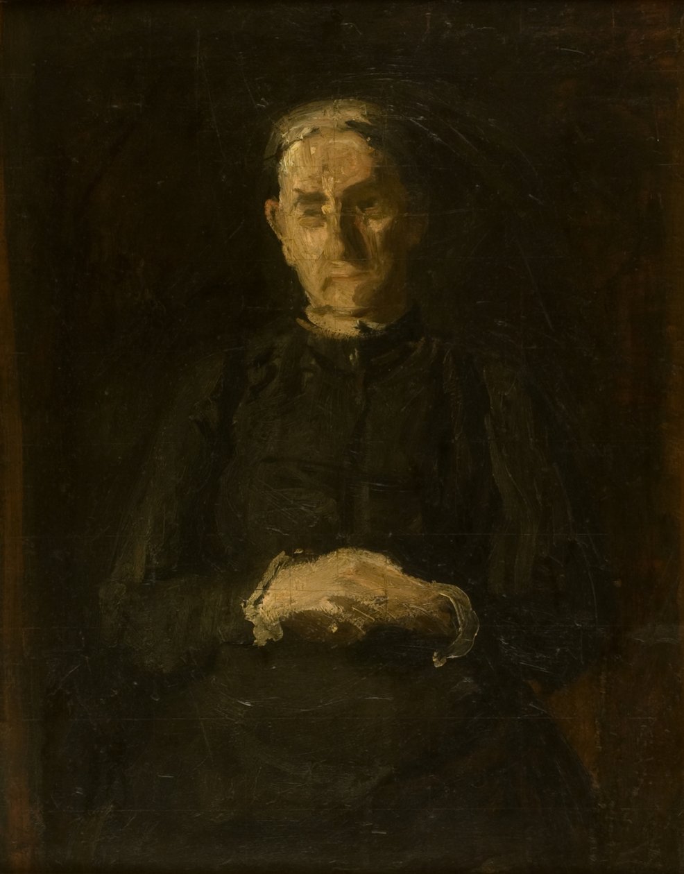 Studie für "Porträt von Mrs. Elizabeth Duane Gillespie" von Thomas Eakins