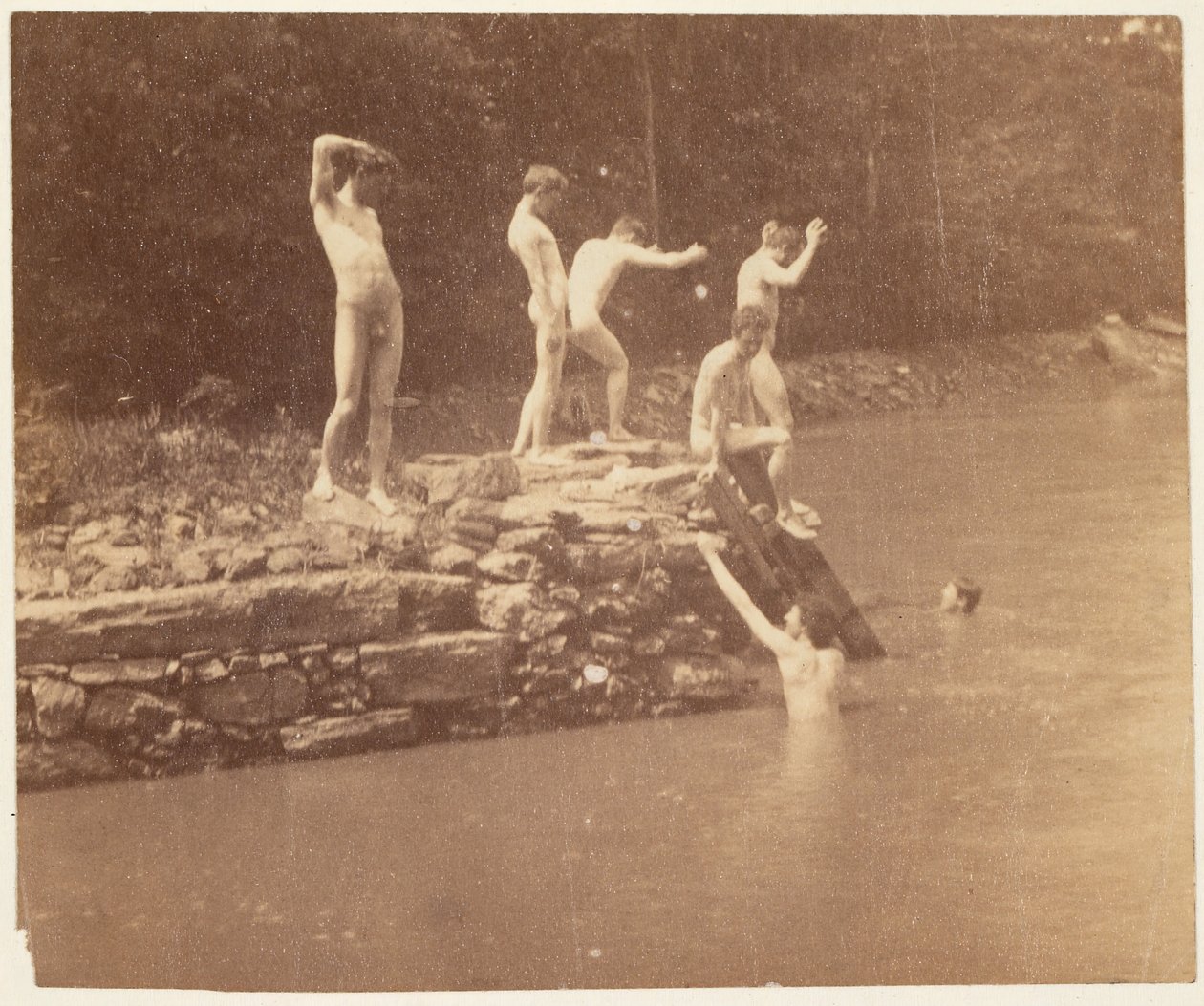 Thomas Eakins und Studenten, ca. 1883 von Thomas Eakins