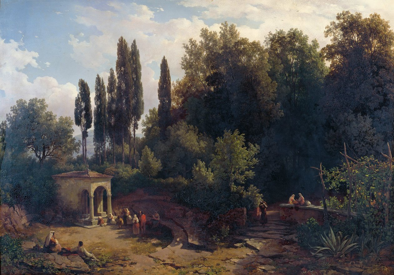 Waldkapelle im römischen Gebirge von Thomas Ender