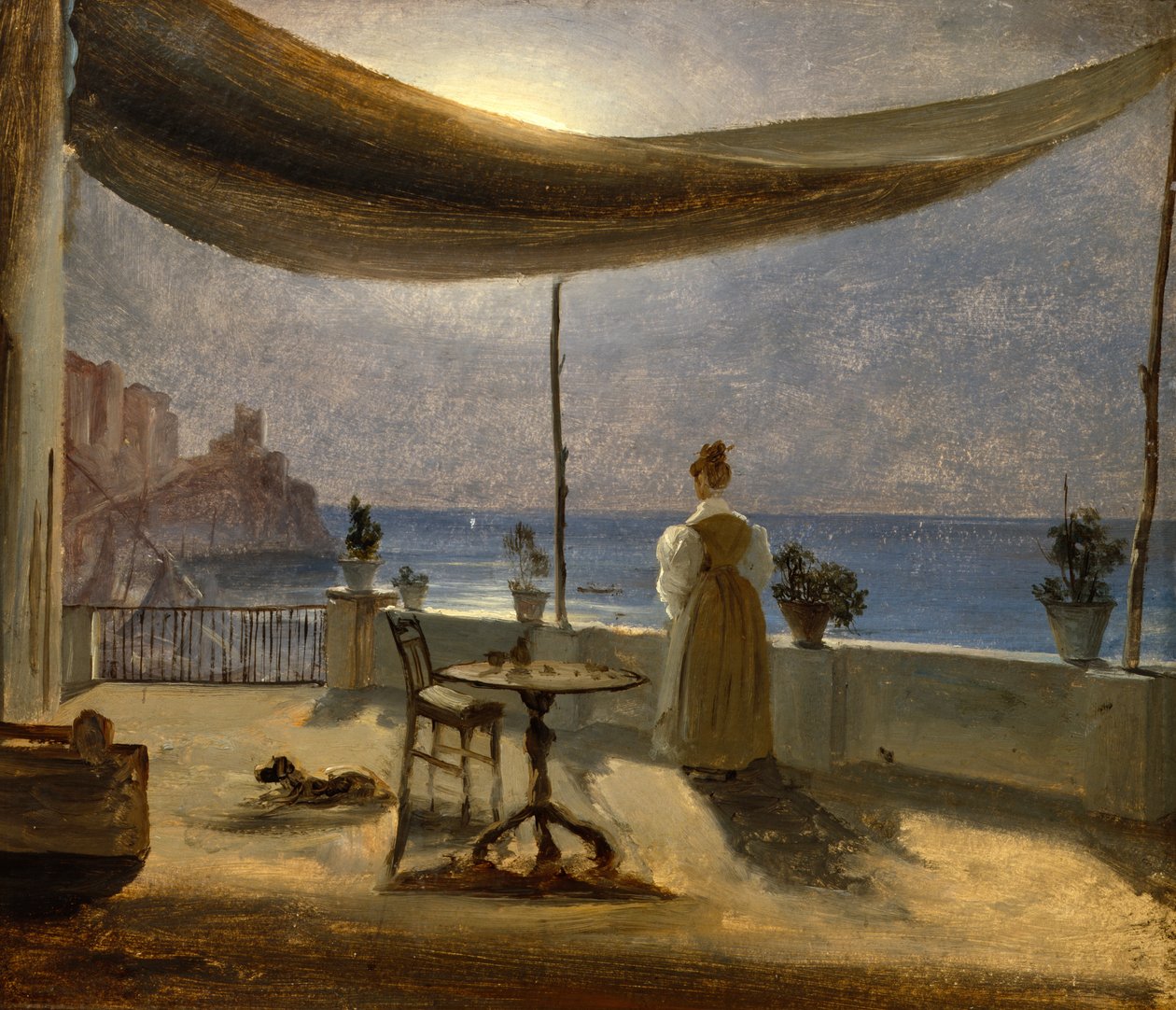 Terrasse in Sorrent von Thomas Fearnley