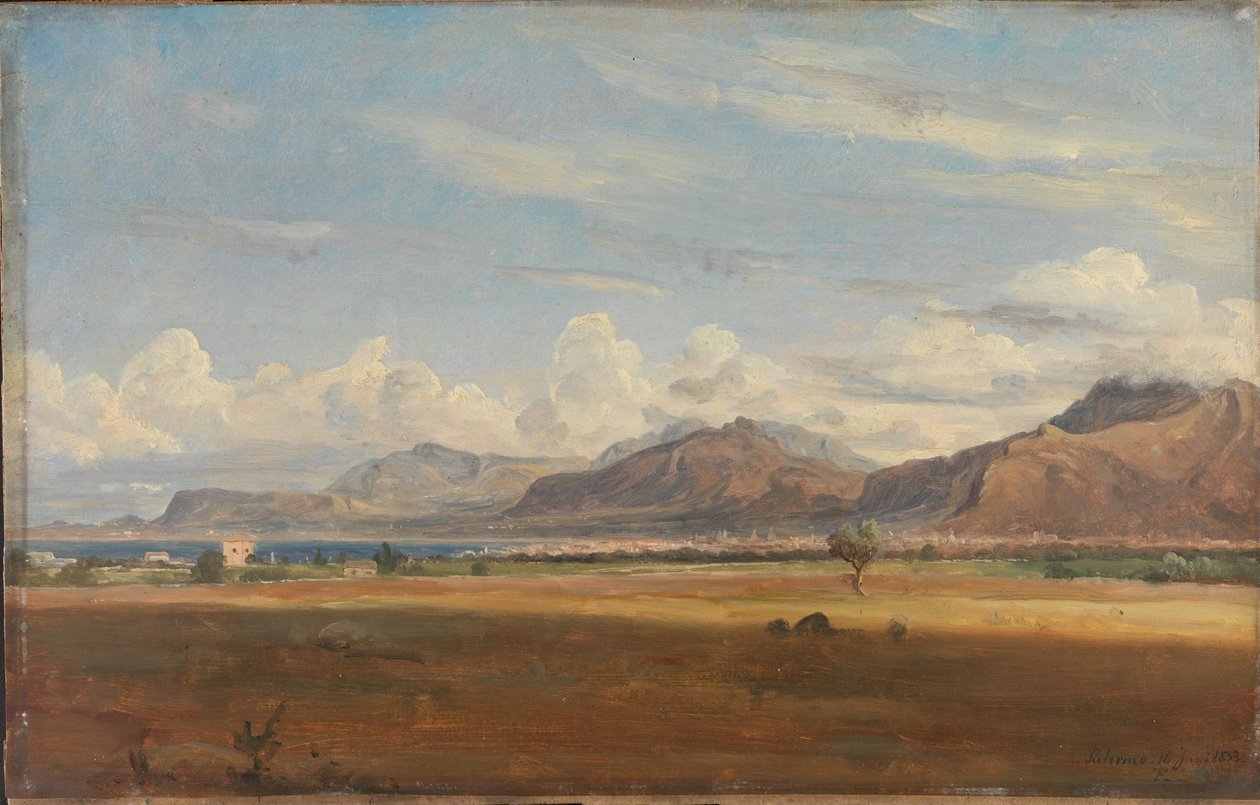 Ansicht von Palermo von Thomas Fearnley