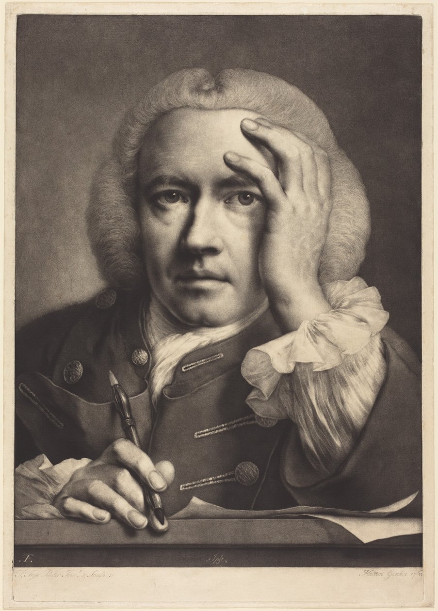 Selbstporträt von Thomas Frye