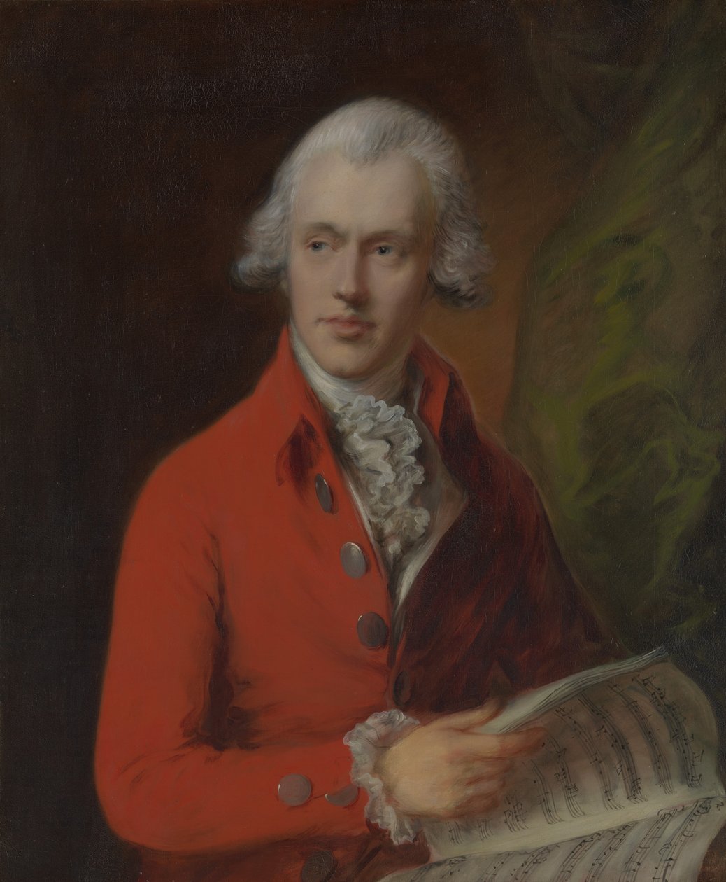 Charles Rousseau Burney 1747-1819, ca. 1780 von Thomas Gainsborough