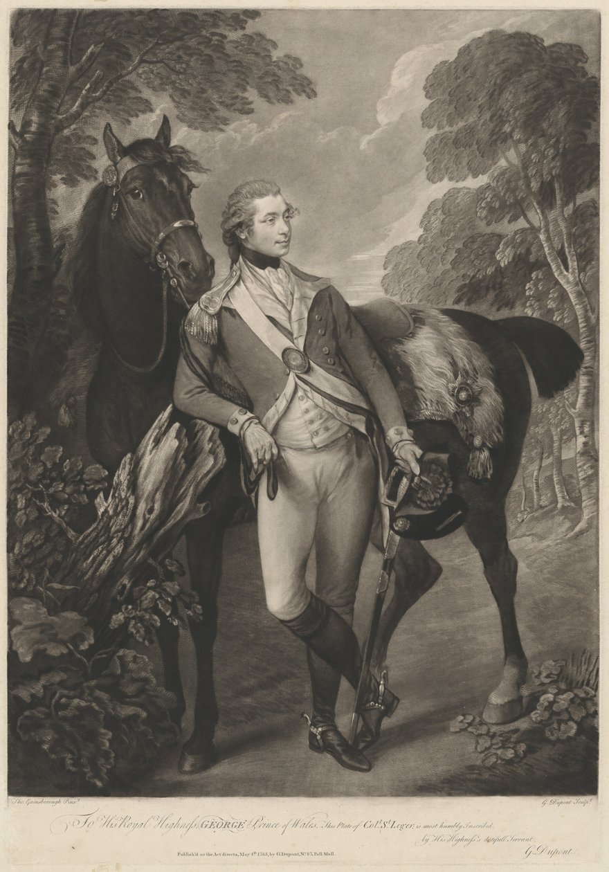 Oberst St. Leger von Thomas Gainsborough