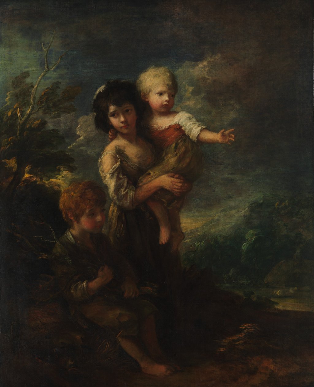 Hütten-Kinder Die Holzsammler, 1787 von Thomas Gainsborough