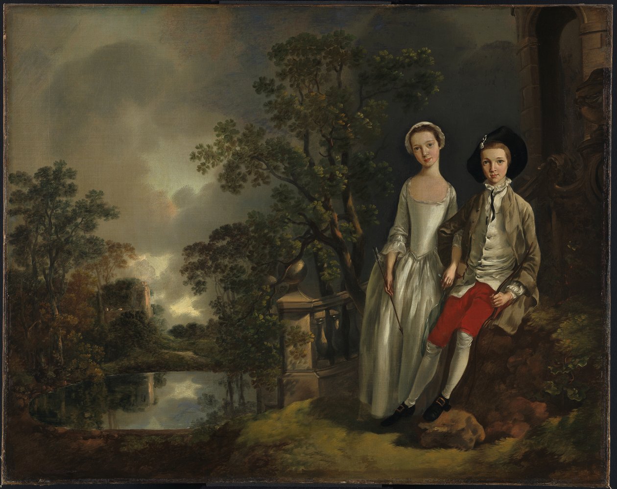 Heneage Lloyd und seine Schwester Lucy von Thomas Gainsborough
