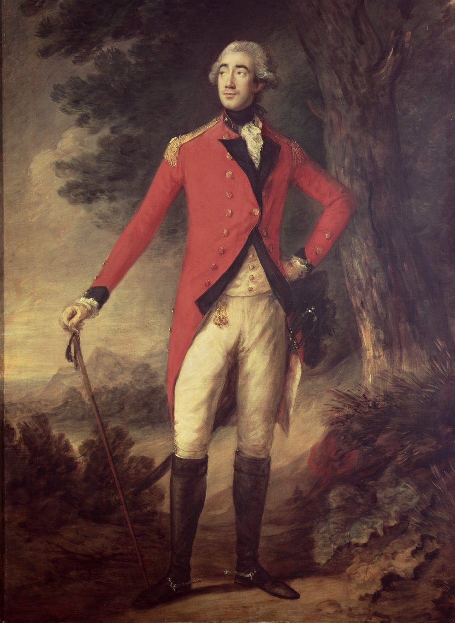 Lord Hastings (1732-1818) Gouverneur von Indien, 1780er Jahre von Thomas Gainsborough