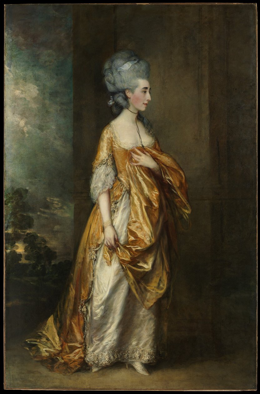 Frau Grace Dalrymple Elliott (1754?-1823) von Thomas Gainsborough