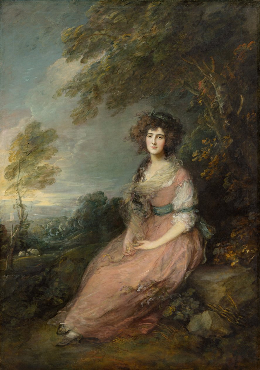 Mrs. Richard Brinsley Sheridan von Thomas Gainsborough