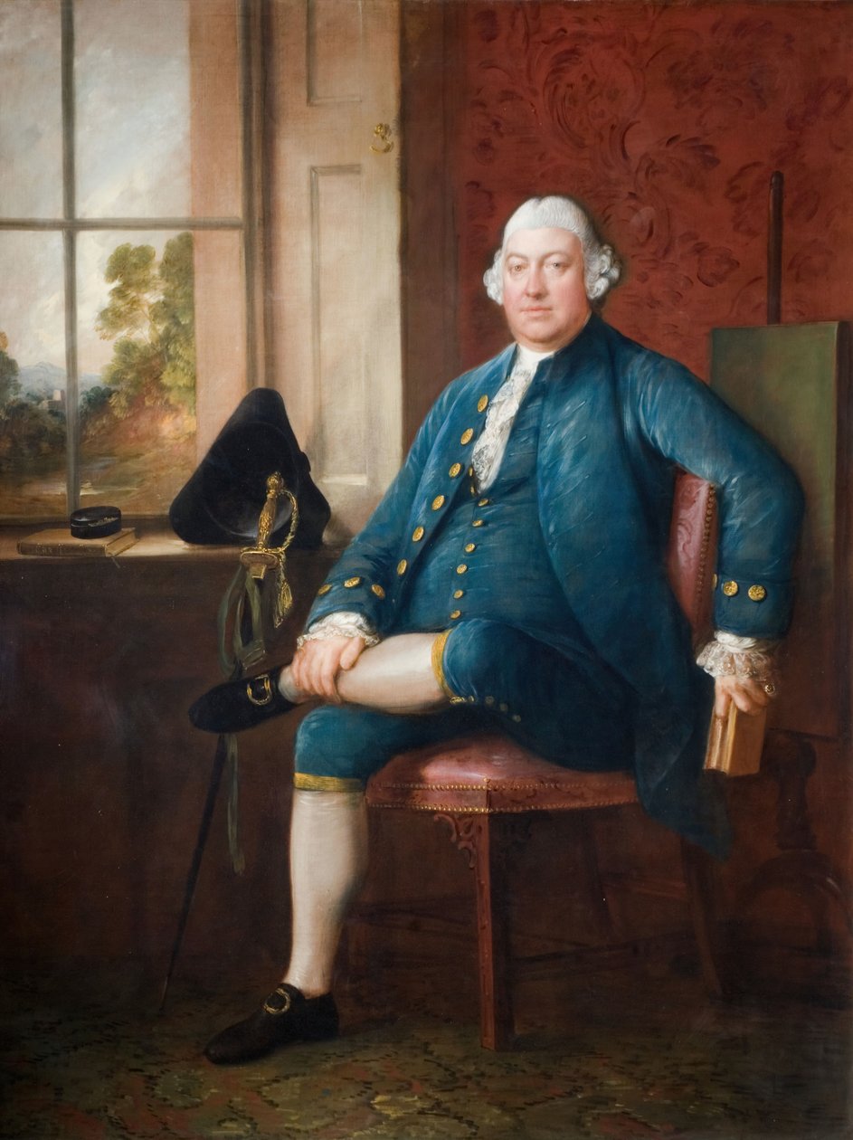 Porträt von Matthew Hale 1728-86, 1763 von Thomas Gainsborough