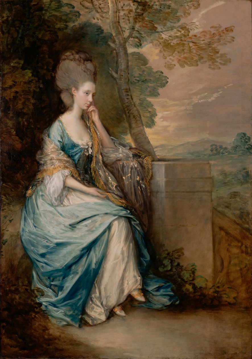 Porträt von Anne, Gräfin von Chesterfield von Thomas Gainsborough