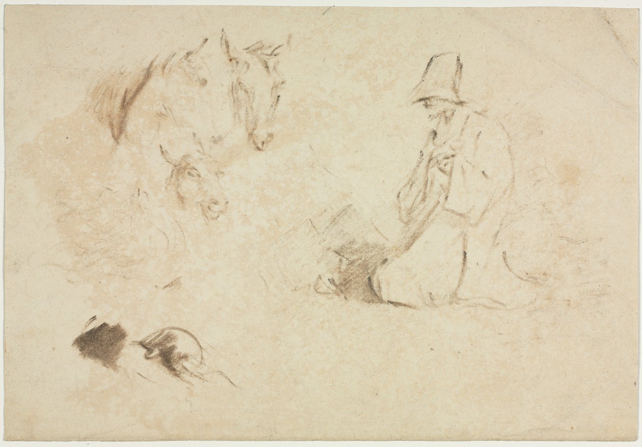 Skizzen: Figuren und Tiere von Thomas Gainsborough