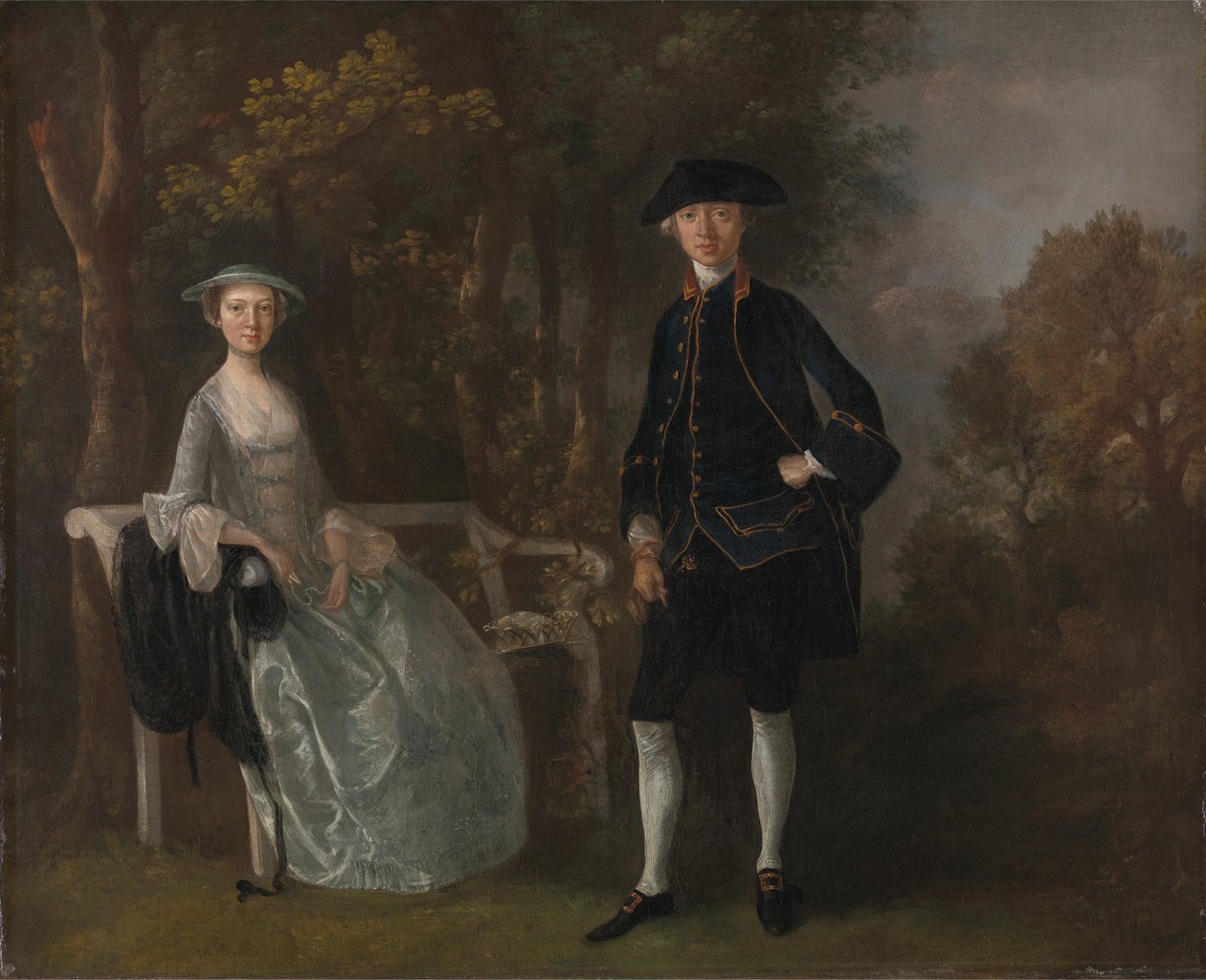 Lady Lloyd und ihr Sohn, Richard Savage Lloyd, von Hintlesham Hall, Suffolk von Thomas Gainsborough RA