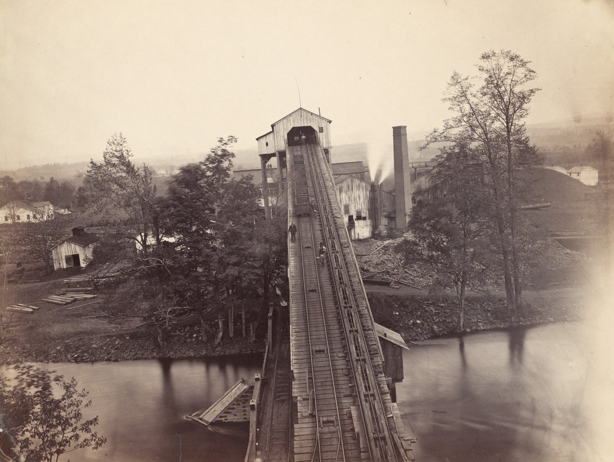 Von Storch Breaker, Del. & Hudson Canal Co., 1863-1865 von Thomas H. Johnson
