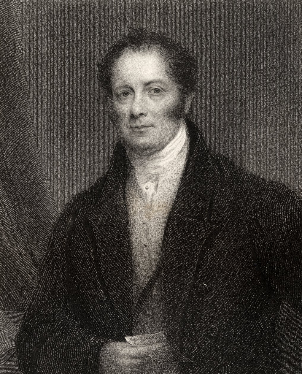 Edward Baines, graviert von J. Cochran, aus 