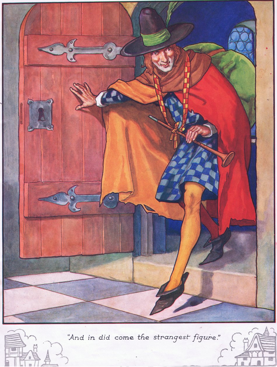 "Und herein kam die seltsamste Gestalt" von Thomas Heath Robinson