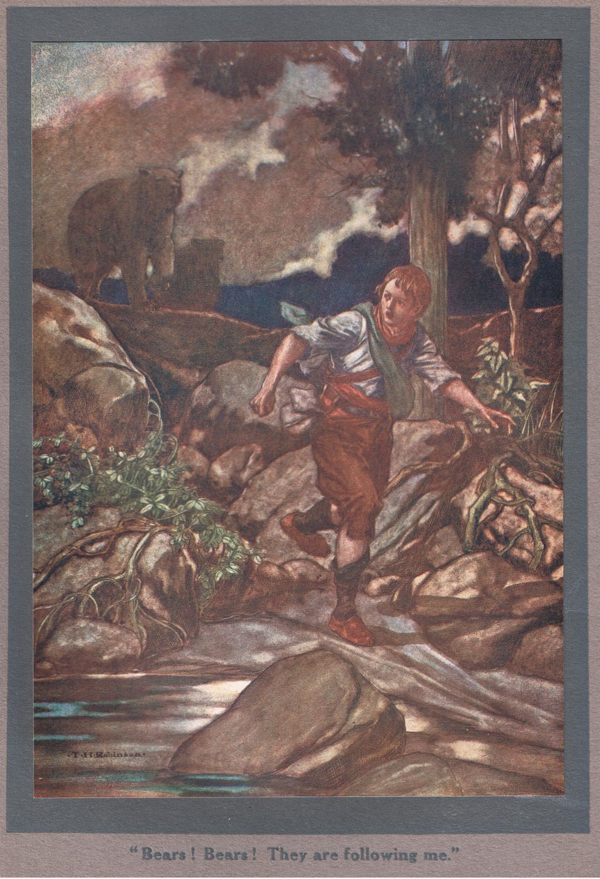 Bären! Bären! Sie folgen mir von Thomas Heath Robinson