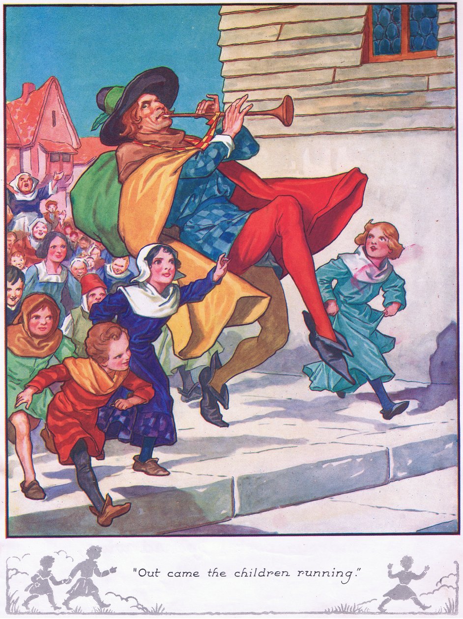 Da kamen die Kinder herausgerannt von Thomas Heath Robinson