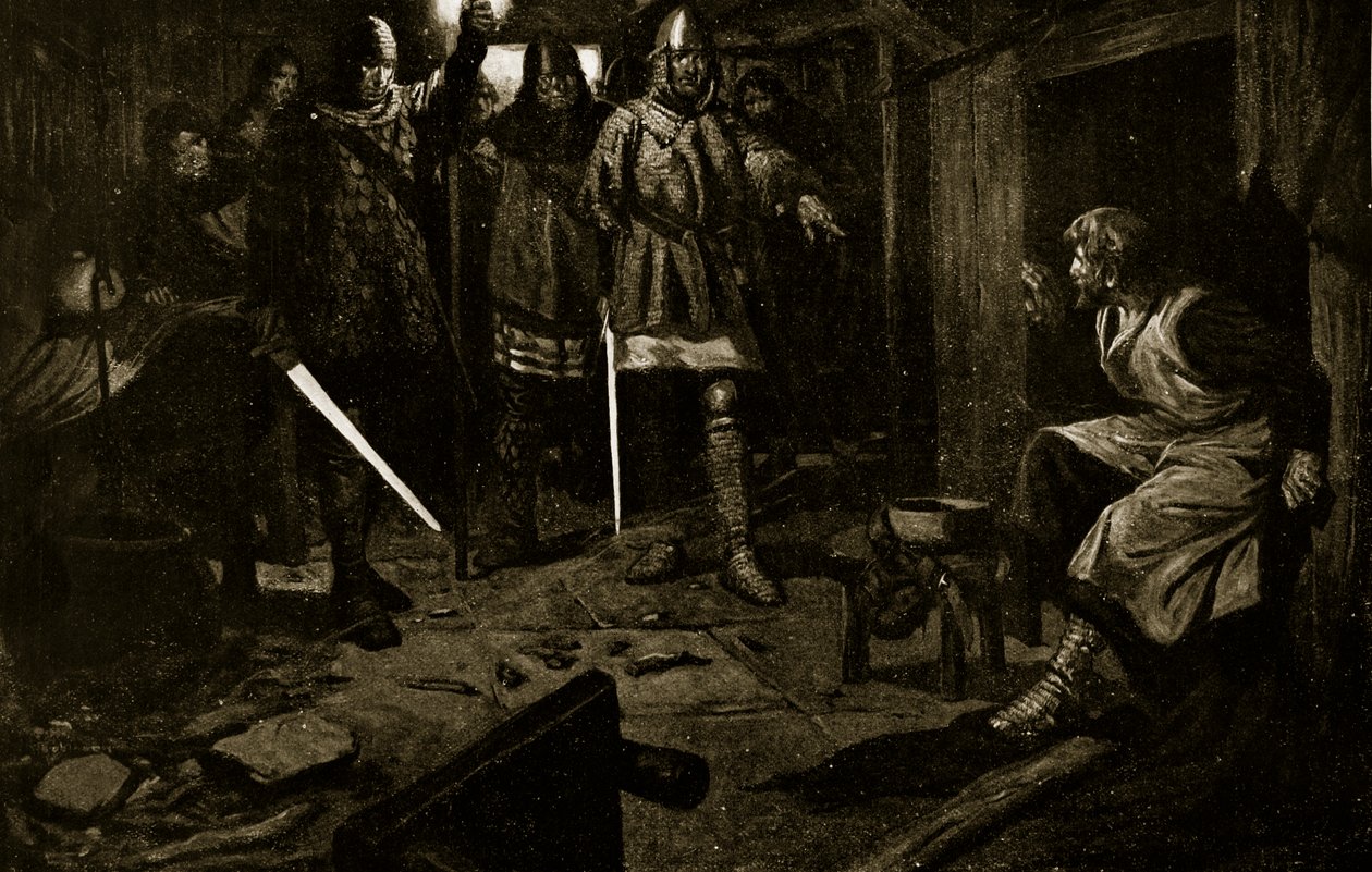 Die Gefangennahme von Sir William Wallace von Thomas Heath Robinson