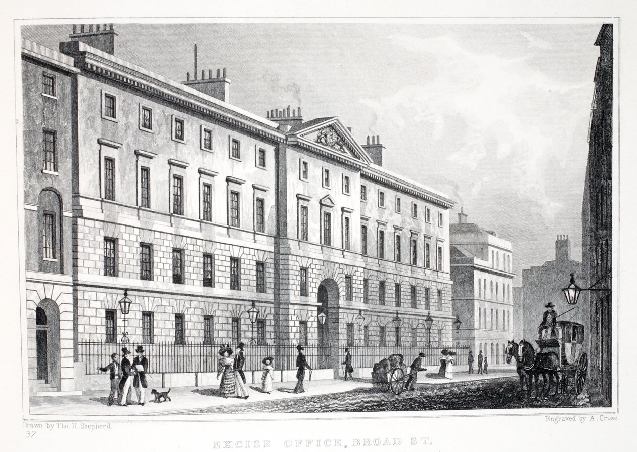 Excise Office, Broad Street, aus 