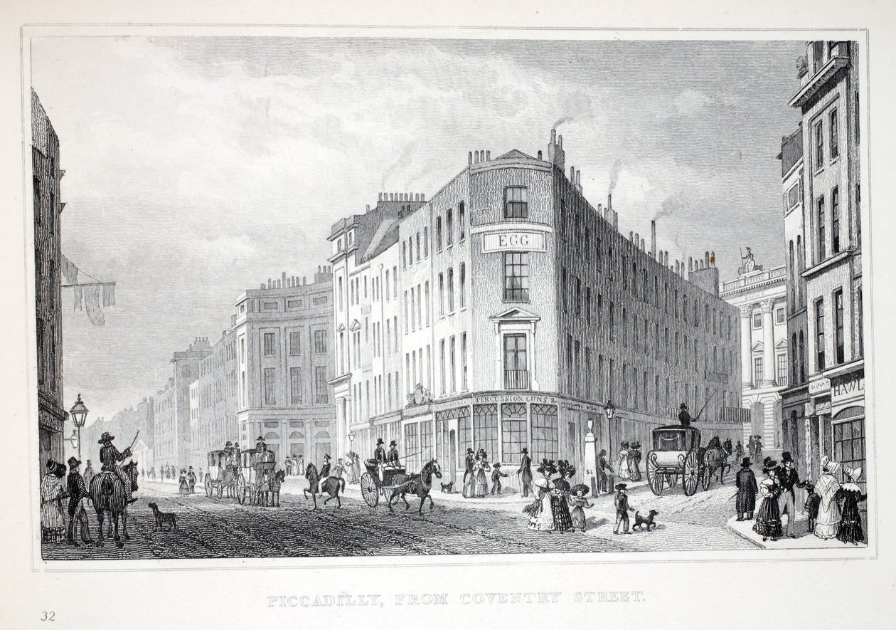 Piccadilly, von der Coventry Street, aus 