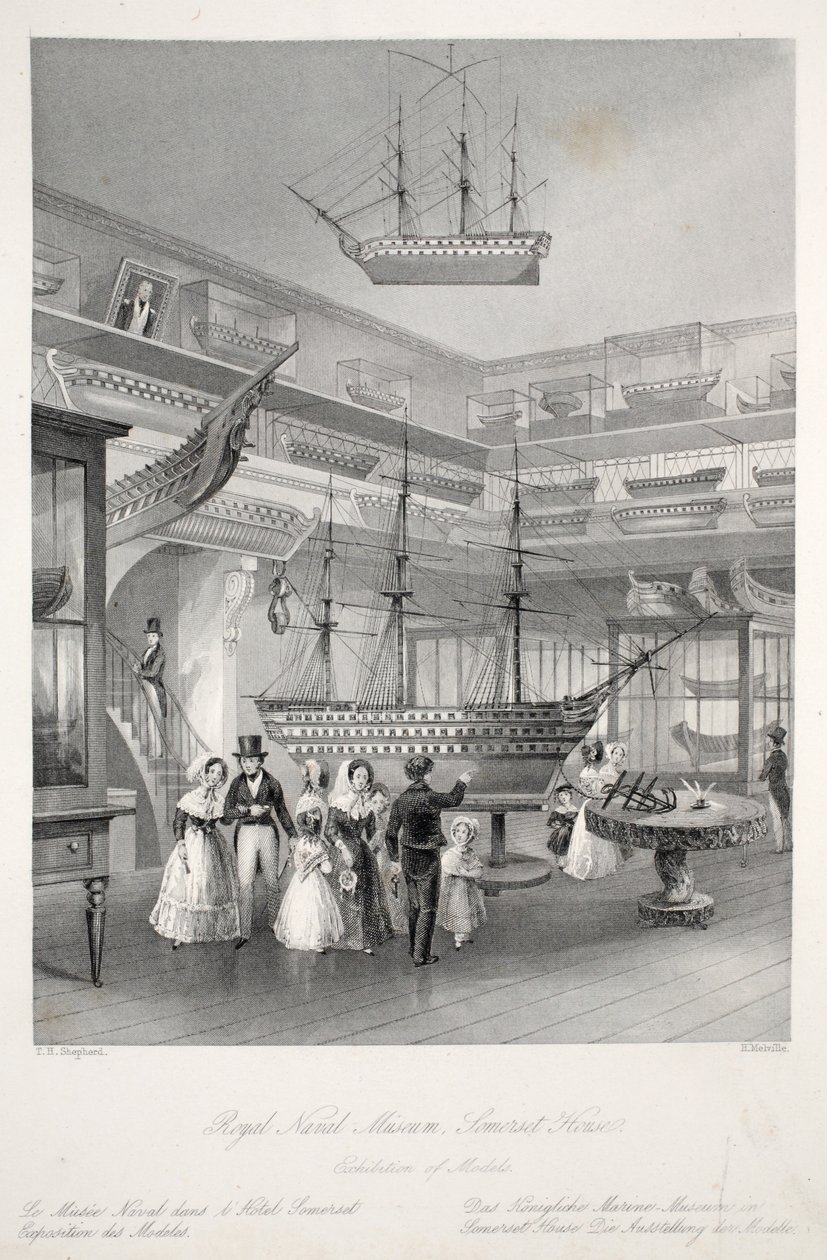 Royal Naval Museum, Somerset House, aus 