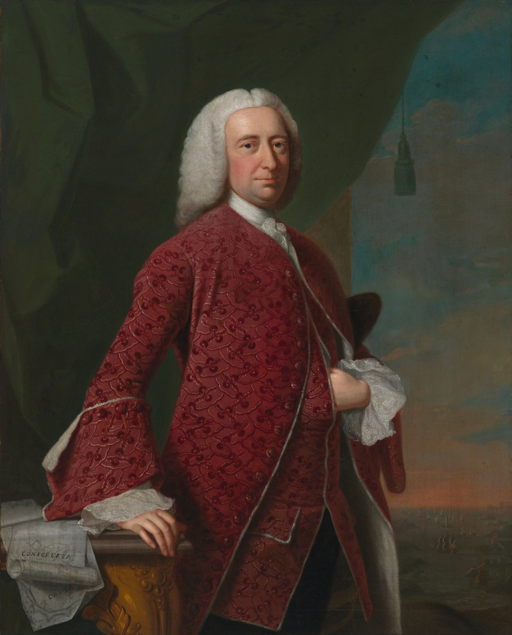 William Shirley von Thomas Hudson